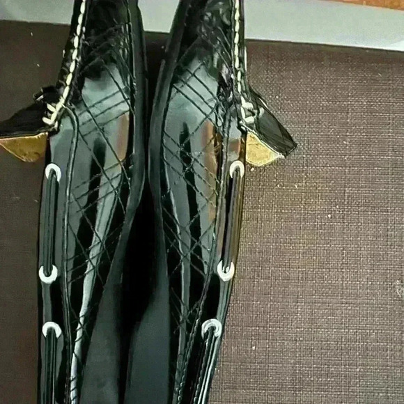 Naturalizer "Gossip" Quilted Mules Black Loafers Women's Size 10M - Picture 4 of 12